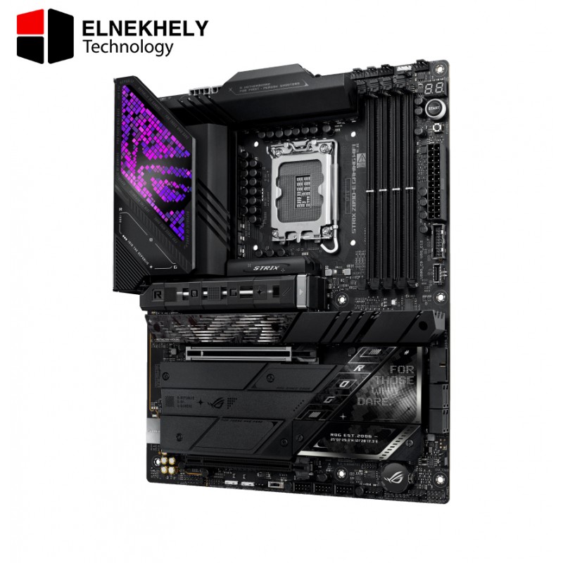 ASUS ROG Strix Z890-E Gaming WiFi Intel® Z890 LGA 1851 ATX Motherboard, Advanced AI PC-Ready, 18+2+1+2 Stages, DDR5, WiFi 7, 7X M.2, Thunderbolt™ 4, USB Type-C®, AI Overclocking, Cooling & Networking