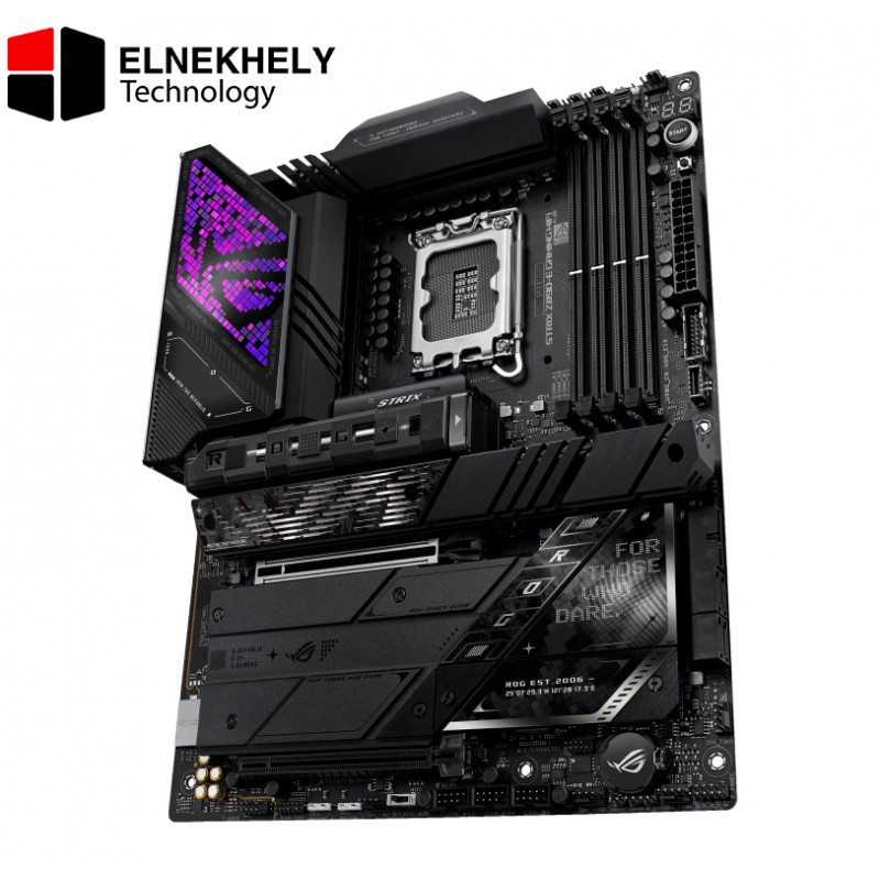 ASUS ROG Strix Z890-E Gaming WiFi Intel® Z890 LGA 1851 ATX Motherboard, Advanced AI PC-Ready, 18+2+1+2 Stages, DDR5, WiFi 7, 7X M.2, Thunderbolt™ 4, USB Type-C®, AI Overclocking, Cooling & Networking