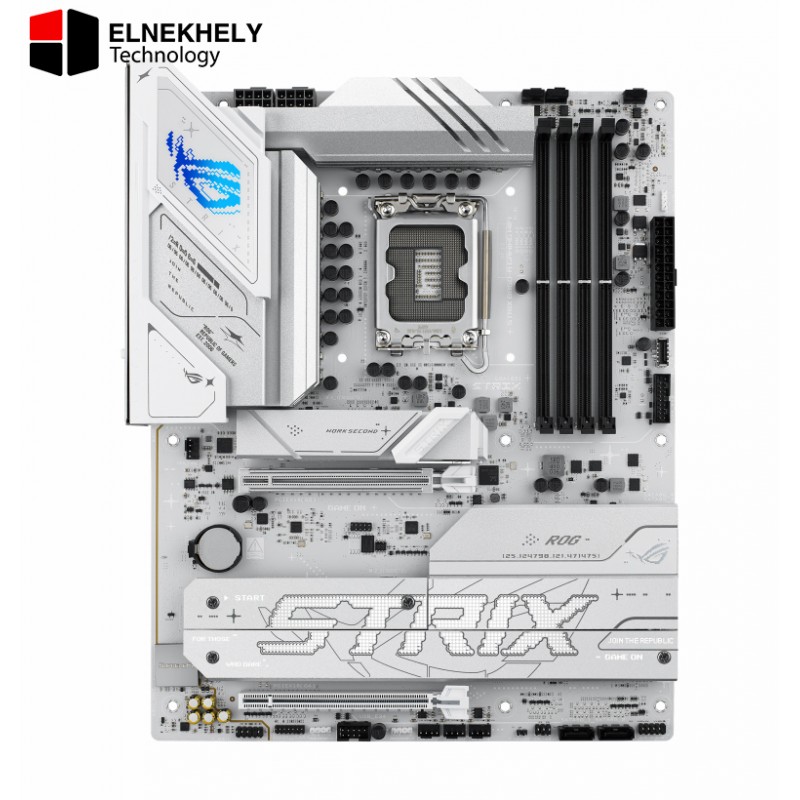 ASUS ROG Strix B860-A Gaming WiFi LGA 1851 ATX Motherboard, Intel B860 Chipset, 4x DIMM DDR5 Slot, Up to 256GB Max Memory, 1x PCIe 5.0 x16 SafeSlot, 4x M.2 Slots, WiFI & BT | 90MB1JI0-M0EAY0