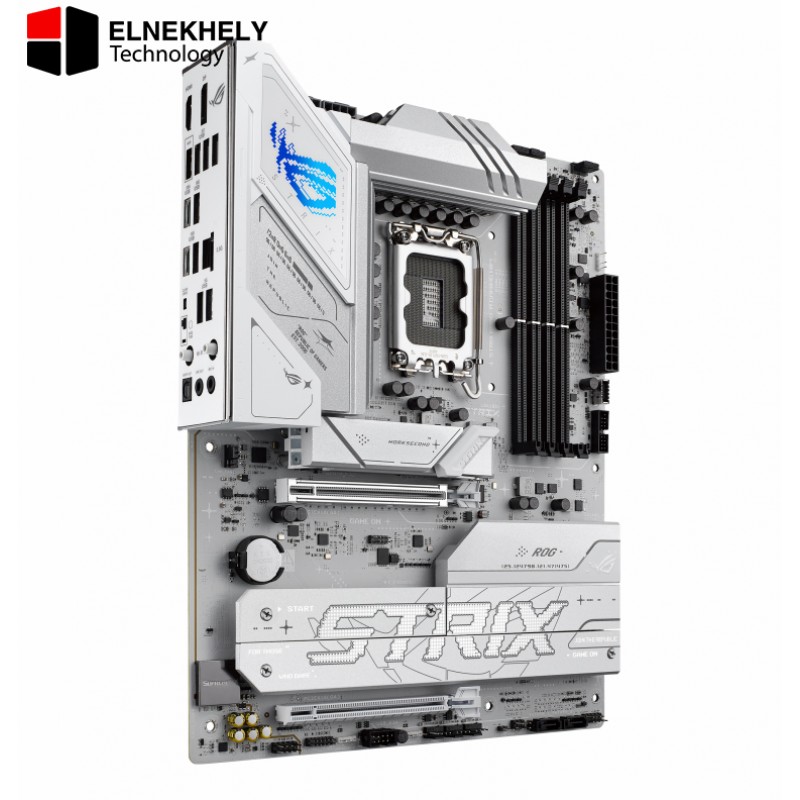 ASUS ROG Strix B860-A Gaming WiFi LGA 1851 ATX Motherboard, Intel B860 Chipset, 4x DIMM DDR5 Slot, Up to 256GB Max Memory, 1x PCIe 5.0 x16 SafeSlot, 4x M.2 Slots, WiFI & BT | 90MB1JI0-M0EAY0