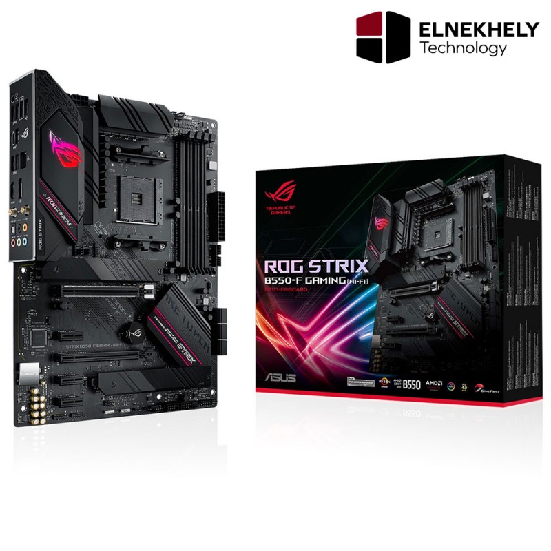 ASUS B550-F ROG STRIX GAMING WIFI Dual ARGB ATX Gaming Motherboard