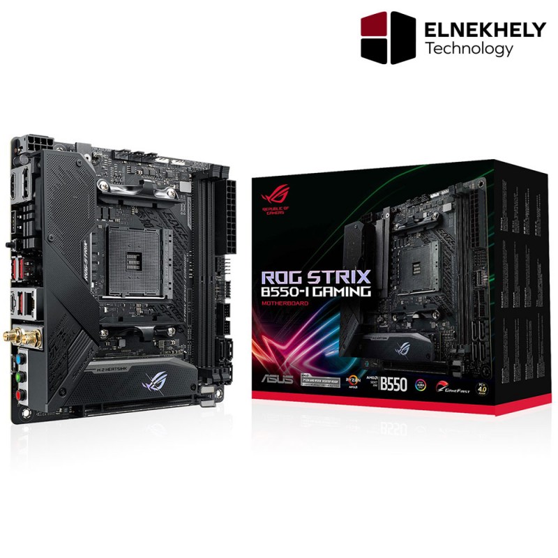 ASUS B550-I ROG STRIX GAMING ARGB Mini-ITX Gaming Motherboard