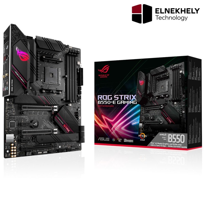 ASUS B550-E ROG STRIX GAMING Dual ARGB ATX Gaming Motherboard