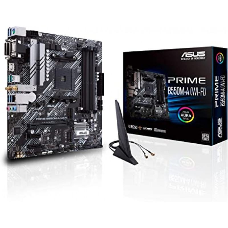 Asus Prime B550M-A WiFi II (AM4) Motherboard