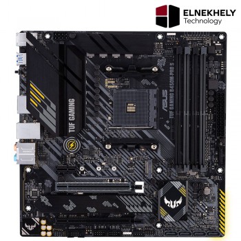 ASUS B450M TUF GAMING PRO S AI Noise-Canceling Micro ATX Gaming Motherboard