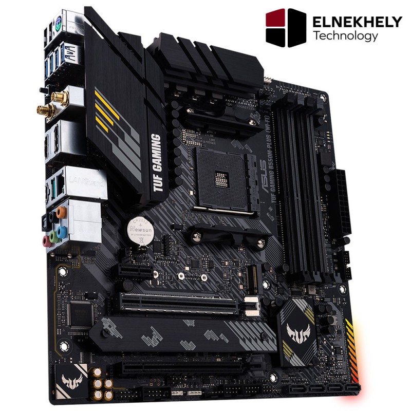 ASUS B550M TUF GAMING PLUS WIFI ARGB Micro ATX Gaming Motherboard(ONLY BUILD)