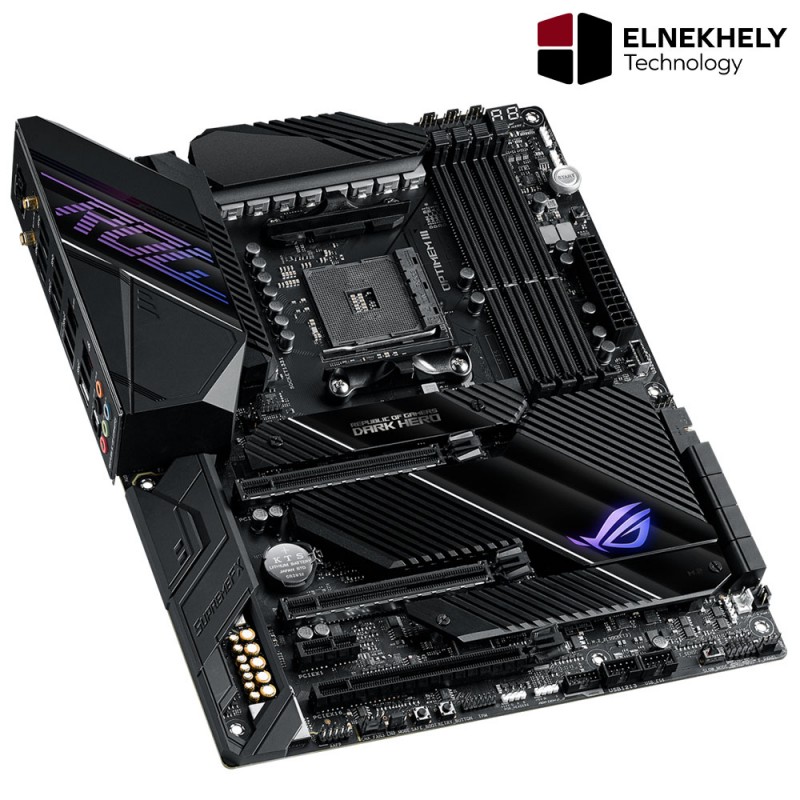 ASUS X570 ROG Crosshair VIII Dark Hero Dual LAN ATX Gaming Motherboard