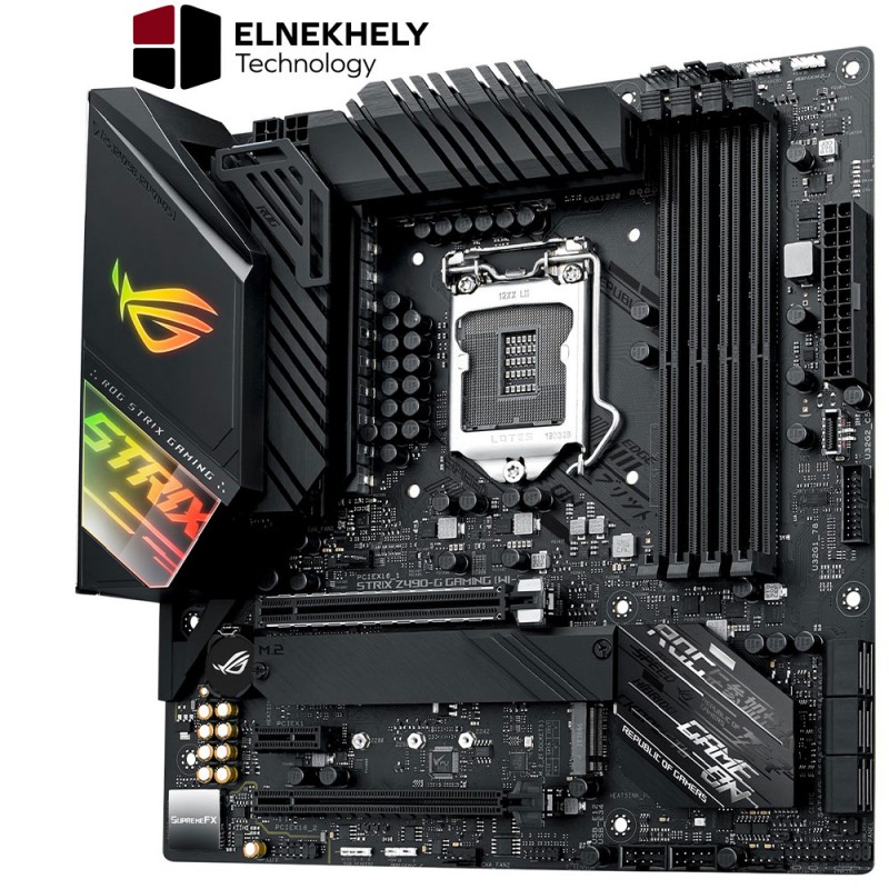 ASUS Z490-G ROG STRIX GAMING WIFI Micro ATX Gaming Motherboard