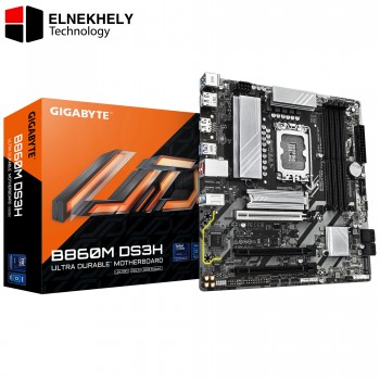 Gigabyte B860M DS3H WIFI6E LGA 1851 Micro-ATX Motherboard