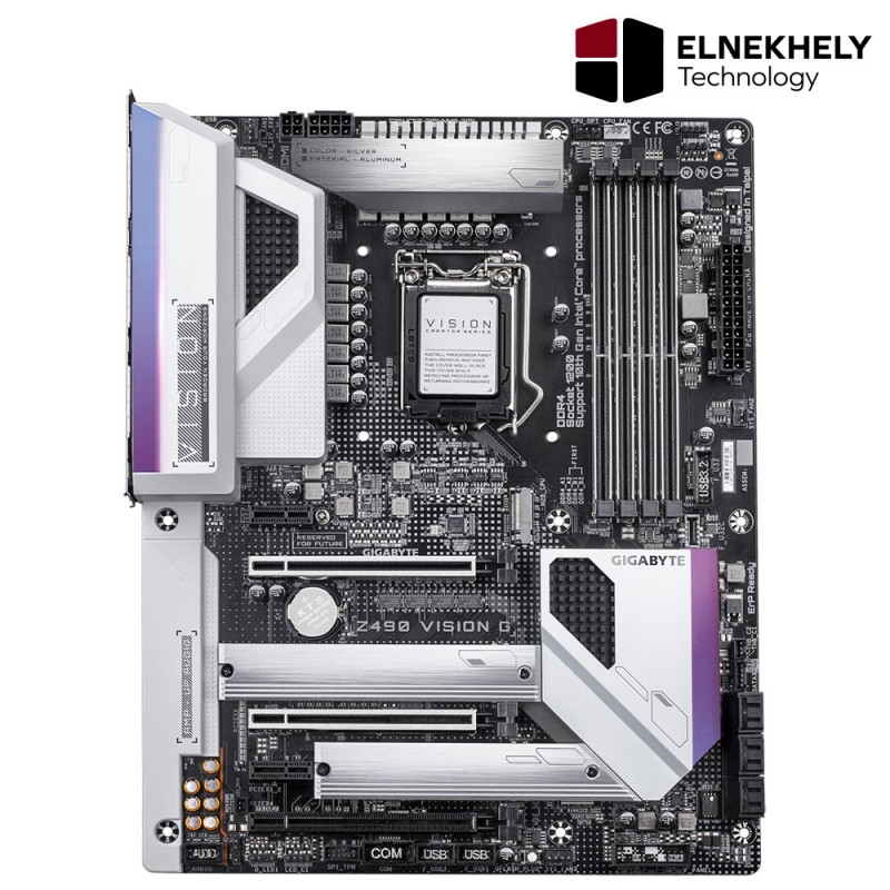 GIGABYTE Z490 VISION G ATX Professional Creator Motherboard