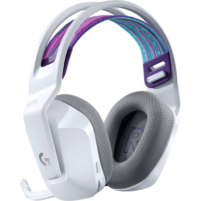 Logitech G733 LIGHTSPEED Wireless RGB Gaming Headset - 2.4GHZ ( WHITE )