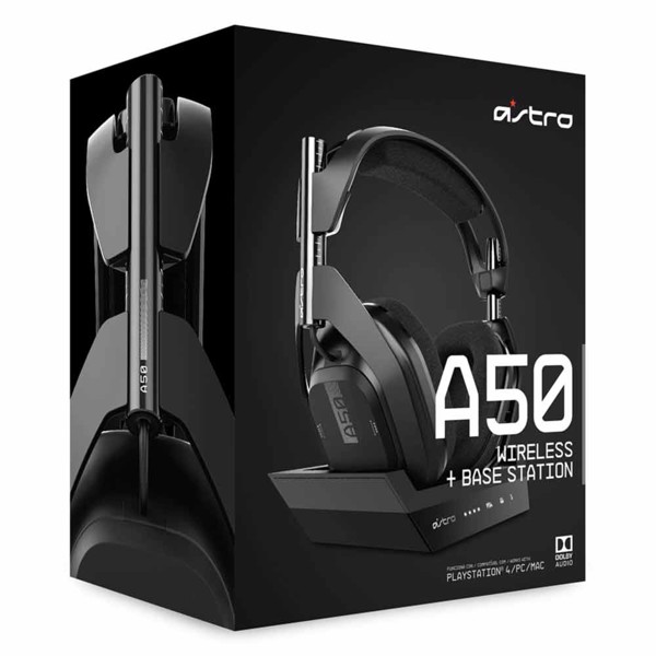 Offers A50 Wireless Astro Gaming Headset with Base Station for PlayStation 4