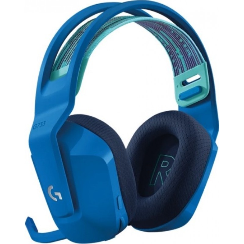 Logitech G733 LIGHTSPEED Wireless RGB Gaming Headset - 2.4GHZ ( BLUE )