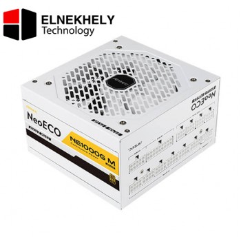 ANTEC 1000W NeoECO NE1000G M White — ATX3.0, Full Modular PSU, 80 Plus Gold