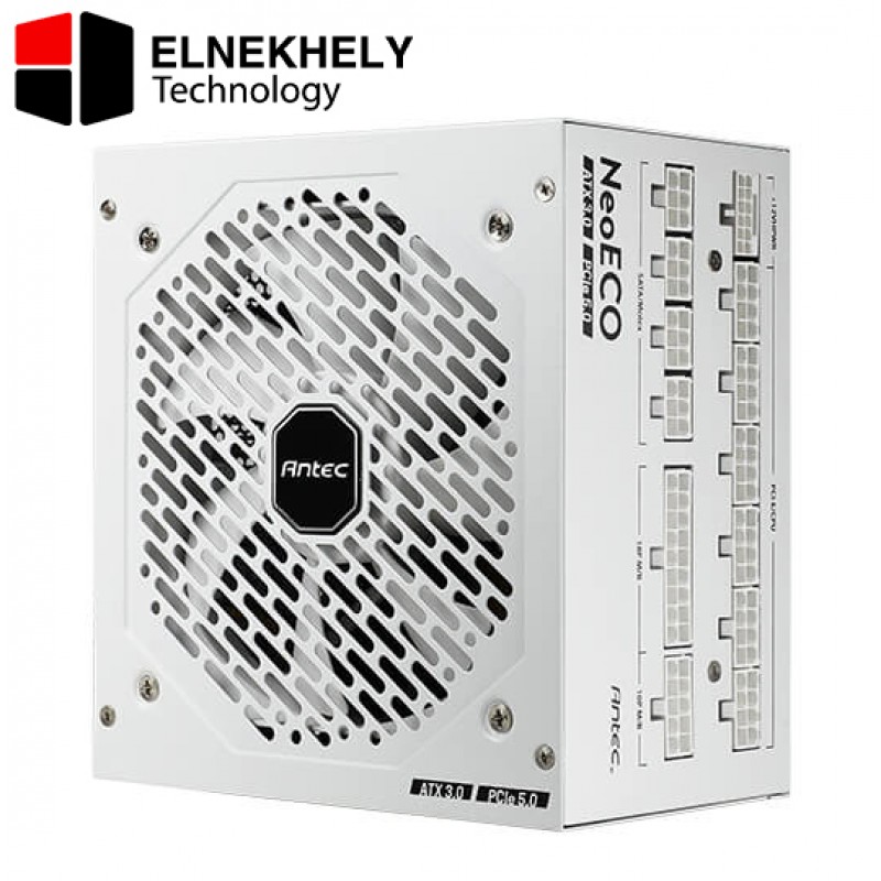 ANTEC 1000W NeoECO NE1000G M White — ATX3.0, Full Modular PSU, 80 Plus Gold