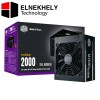 COOLER MASTER M2000 FULL-MODULAR 80 PLUS PLATINUM HIGH WATTAGE ATX POWER SUPPLY