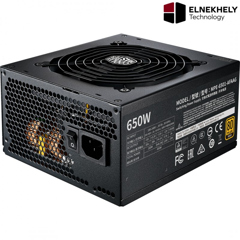 Cooler Master MWE 650W 80 PLUS Gold V2 Full Modular Power supply