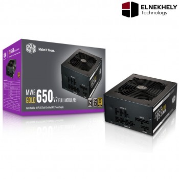 Cooler Master MWE 650W 80 PLUS Gold V2 Full Modular Power supply