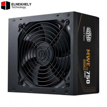 Cooler MaSTER MWE Bronze 750 V3 — 80 Plus Bronze, ATX 3.1 support, Quiet HDB fan, High temperature resilience