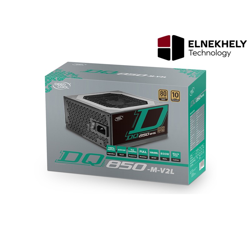 DEEPCOOL DQ850 80 Plus Gold 850W fully modular Power Supply