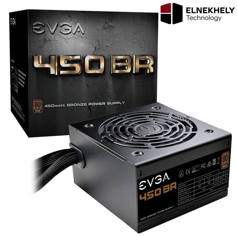 EVGA 450W 80 Plus White Power Supply