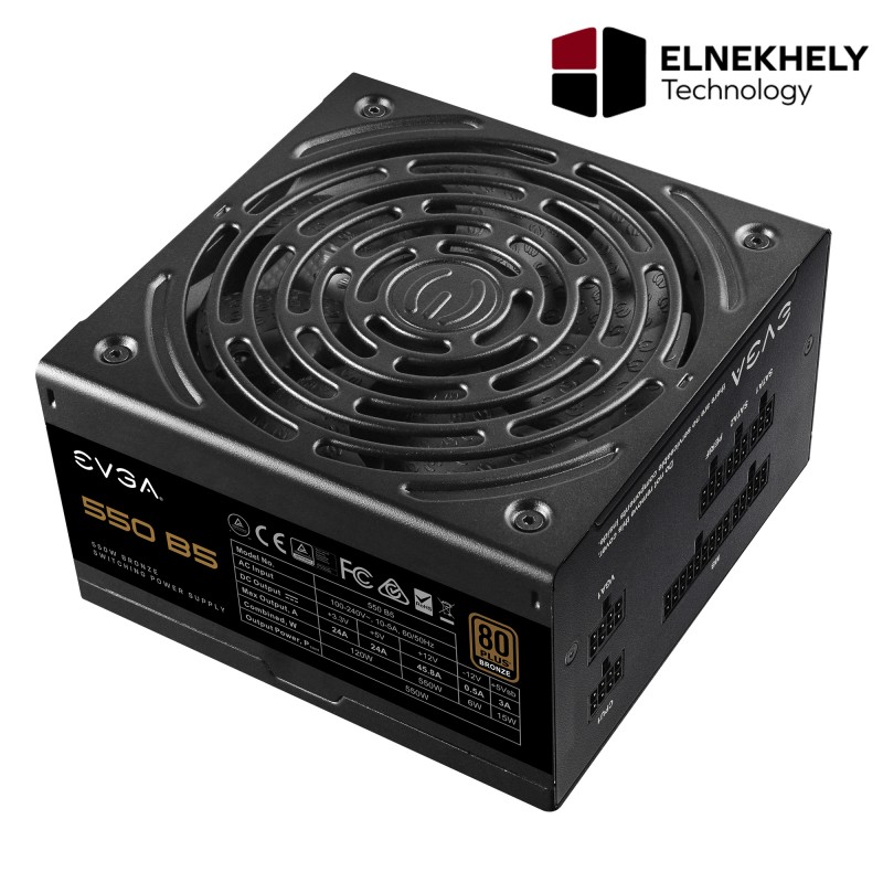 EVGA B5 550W 80 Plus Bronze Fully Modular Power Supply