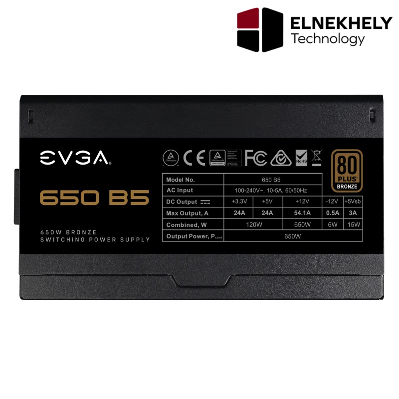 EVGA 650W 80 Plus Bronze Fully Modular Power Supply