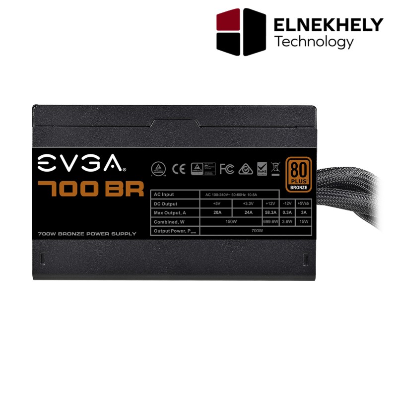 EVGA 700W 80 Plus Bronze  Power Supply