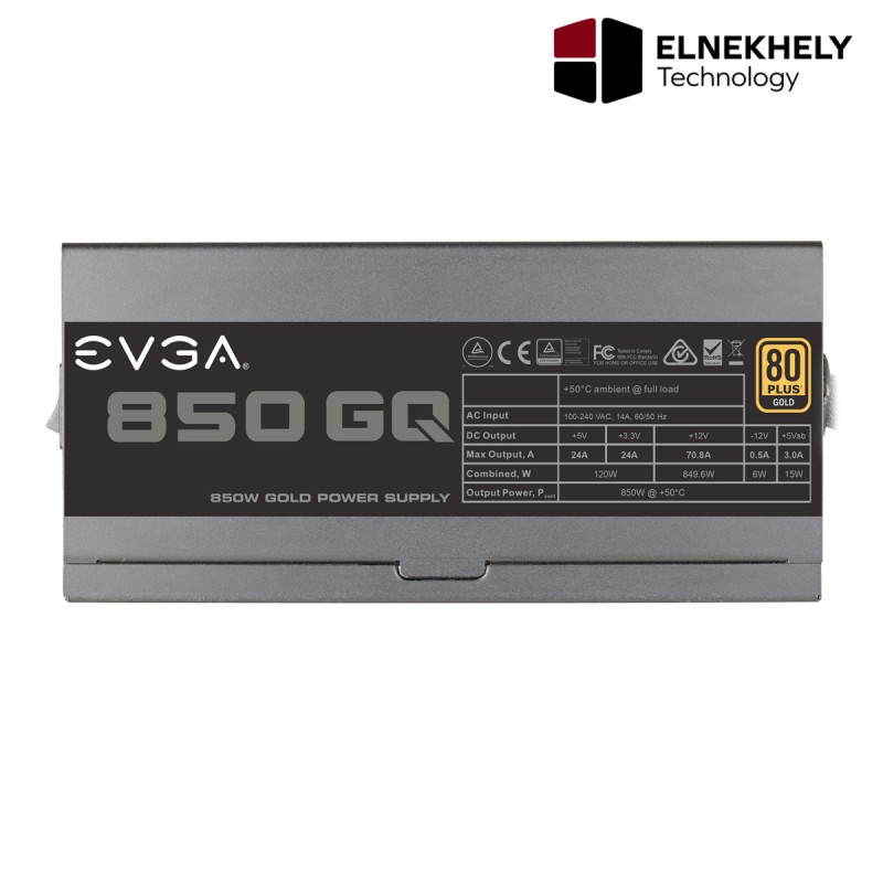 EVGA 850W 80 Plus Gold Fully Modular Power Supply