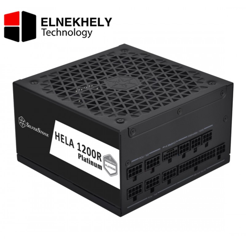 SilverStone Technology HELA 1200R Platinum ATX 3.0 / PCIe Gen 5 1200W Fully Modular Power Supply, SST-HA1200R-PM