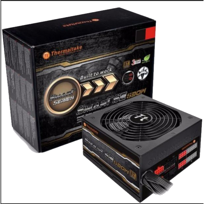 Thermaltake  Smart SE 630W 87% efficiency Semi Modular PSU