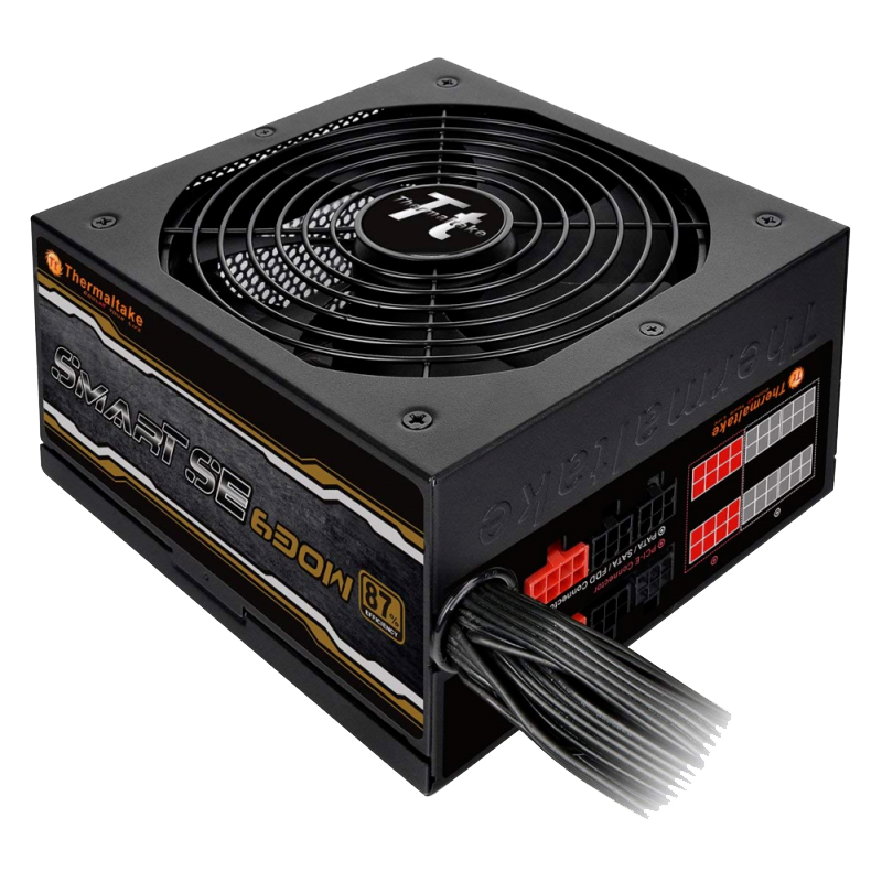 Thermaltake  Smart SE 630W 87% efficiency Semi Modular PSU