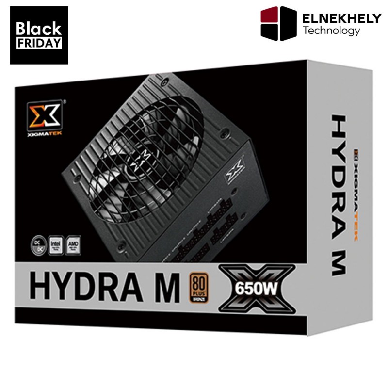 XIGMATEK 650W Hydra M 80 Plus Bronze Full Modular Power Supply