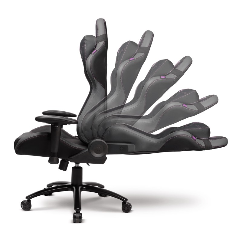 COOLER MASTER Caliber R2 Gaming Chair - BLACK GREY