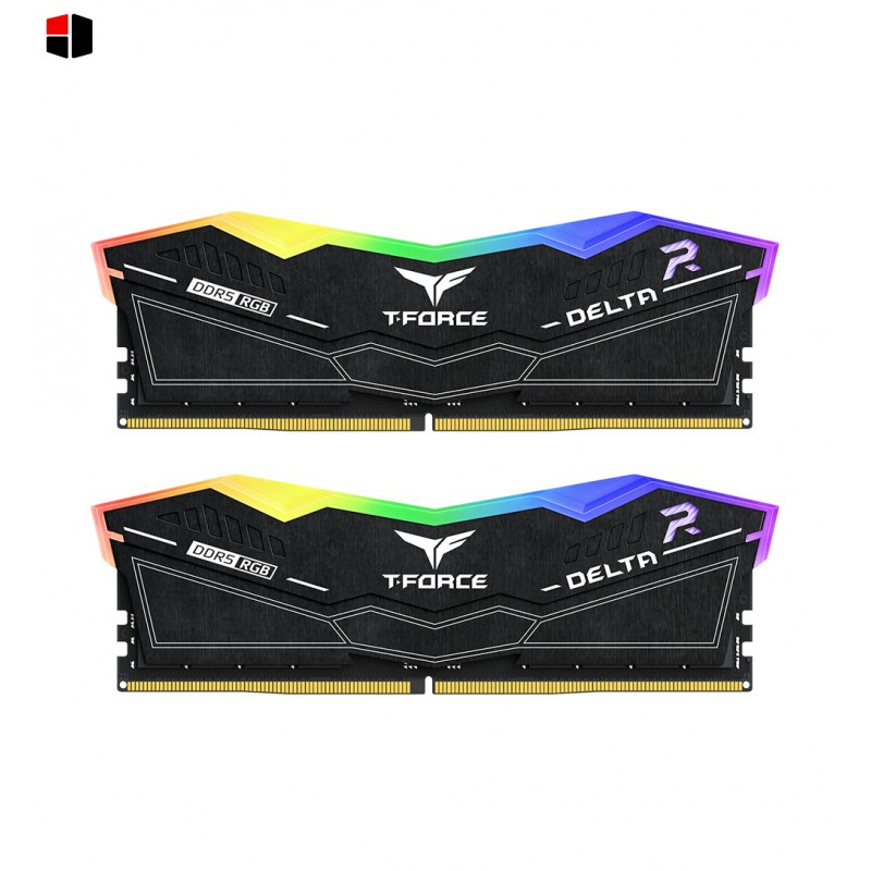 Team Group T-FORCE  Delta RGB DDR5 Ram 48GB (2x24GB) 7200HZ BLACK CL34