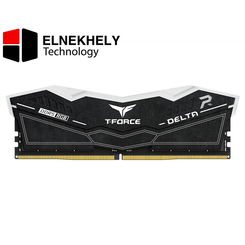 TEAMGROUP T-Force Delta RGB DDR5 32GB Kit (2x16GB) 6400MHz CL 32 Ram