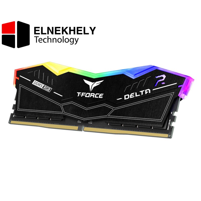 TEAMGROUP T-Force Delta RGB DDR5 32GB Kit (2x16GB) 6400MHz CL 32 Ram