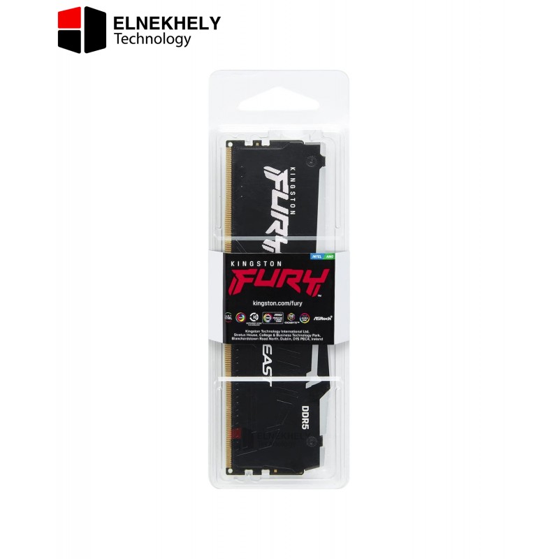 Kingston Fury 32GB DDR5 5600 Fury Beast RGB Memory | KF556C40BBA-32