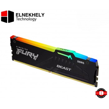 Kingston Fury 64Gb (2x32GB) DDR5 5600Mhz RGB CL40 Desktop Memory|KF556C40BBAK2-64