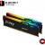 Kingston Fury 32Gb (2x16GB) DDR5 5600Mhz RGB CL40-40-40 Desktop Memory|KF556C40BBAK2-32