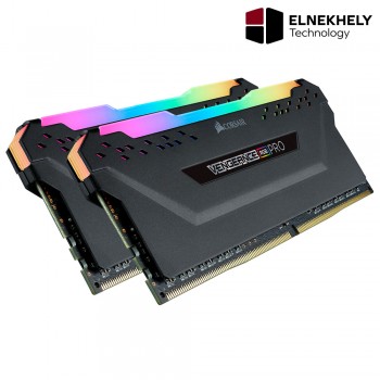 Corsair VENGEANCE RGB PRO Black 16GB (2 x 8GB) 3200MHz CL16 DDR4 Memory