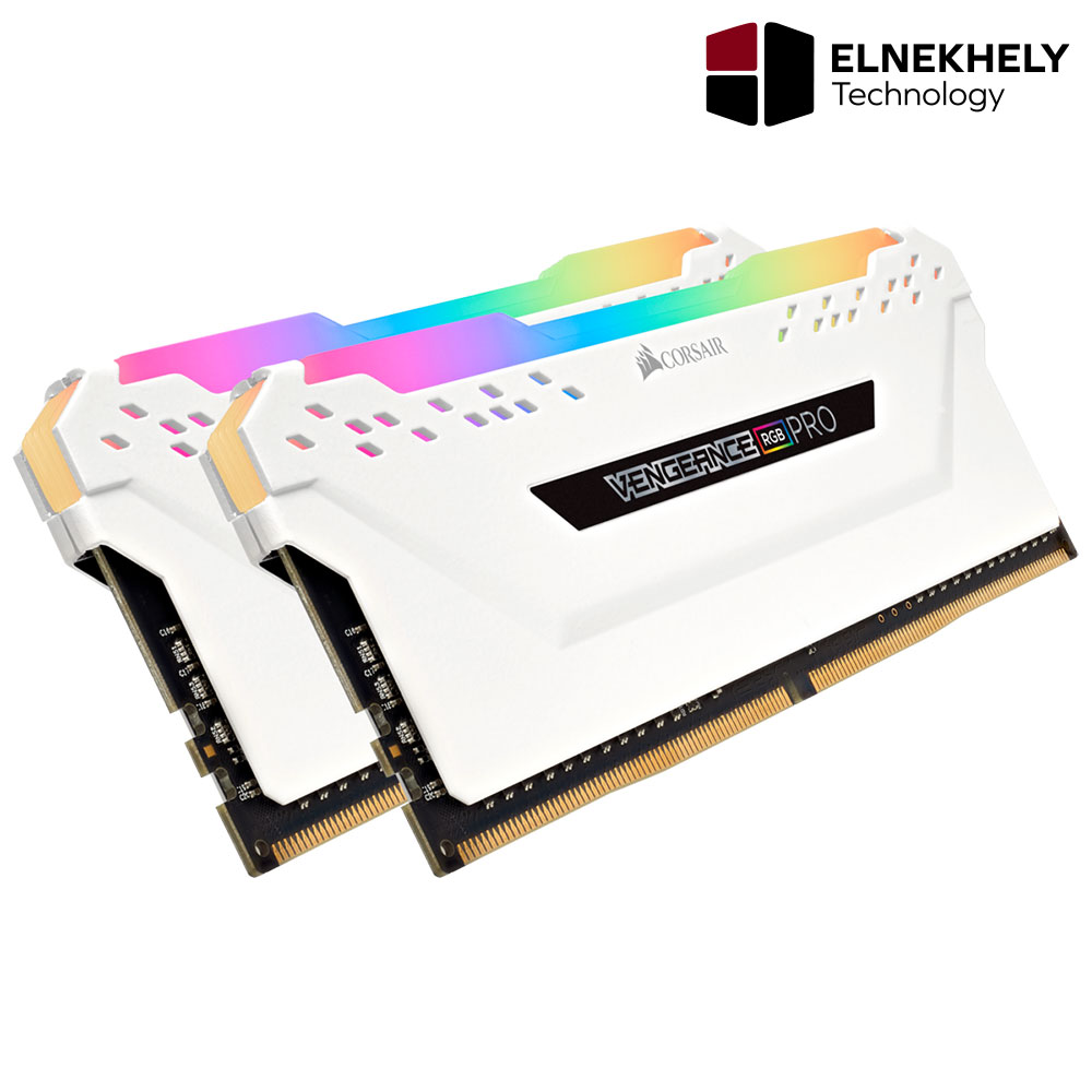 Corsair VENGEANCE RGB PRO White 16GB (2 x 8GB) 3600MHz CL18 DDR4 Memory -  CMW16GX4M2C3600C18W