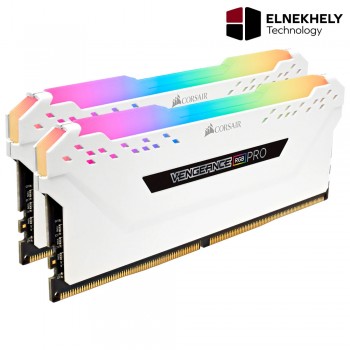 Corsair VENGEANCE RGB PRO White 16GB (2 x 8GB) 3200MHz CL16 DDR4 Memory