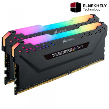 Corsair VENGEANCE RGB PRO Black 32GB (2 x 16GB) 3600MHz CL18 DDR4 Memory