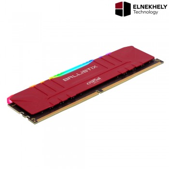 Crucial Ballistix RGB 16GB (2x8GB) 3200 Red Gaming Memory