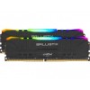 Crucial Ballistix RGB 32GB (2x16GB) 3200 Black Gaming Memory