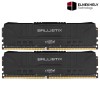 Crucial Ballistix 16GB (2x8GB) CL:16 Black Gaming Memory