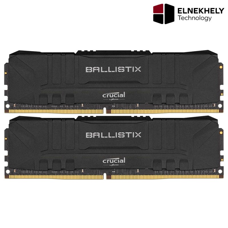 Crucial Ballistix 16GB (2x8GB) 3600 CL:16 Black Gaming Memory