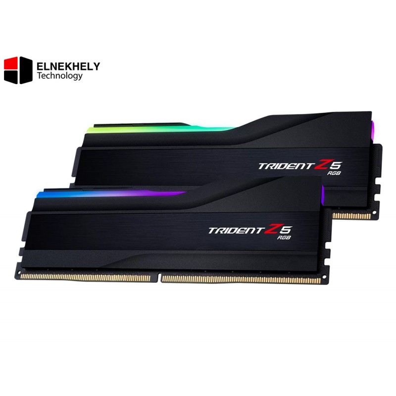 G.SKILL Trident Z5 Neo RGB Series (AMD Expo) DDR5 RAM 48GB (2x24GB) 8000MT/s CL40-48-48-128 1.40V Desktop Computer Memory UDIMM - Matte Black