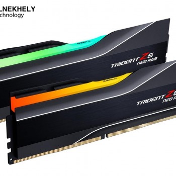 G.SKILL Trident Z5 Neo RGB Series (AMD Expo) DDR5 RAM 48GB (2x24GB) 8000MT/s CL40-48-48-128 1.40V Desktop Computer Memory UDIMM - Matte Black